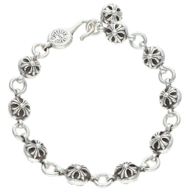 Chrome Hearts Ball Silver Bracelet
