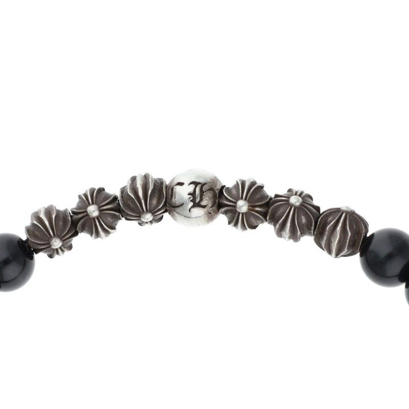 Chrome Hearts 6 Bead Bracelet 6 Black Tourmaline — view 4