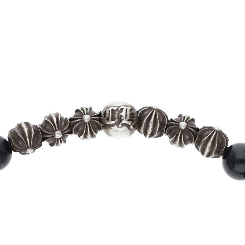 Chrome Hearts 6 Bead Bracelet 6 Black Tourmaline — view 3
