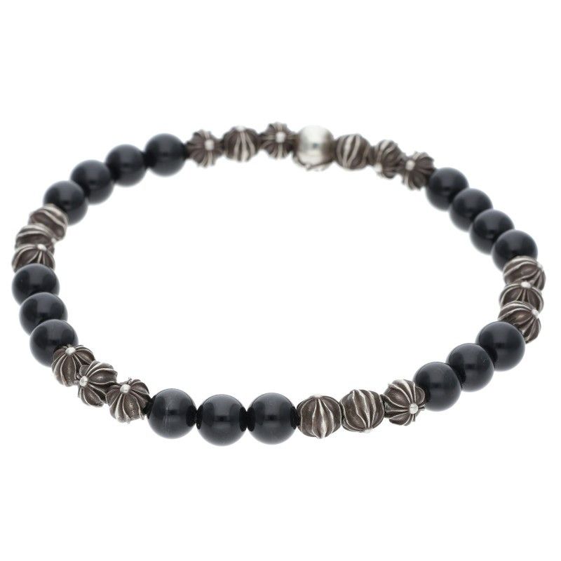 Chrome Hearts 6 Bead Bracelet 6 Black Tourmaline — view 5