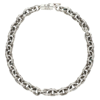 Chrome Hearts Paper Chain Silver Bracelet
