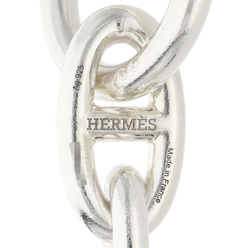 Hermes Chaine D'ancre GM Silver Bracelet — view 3
