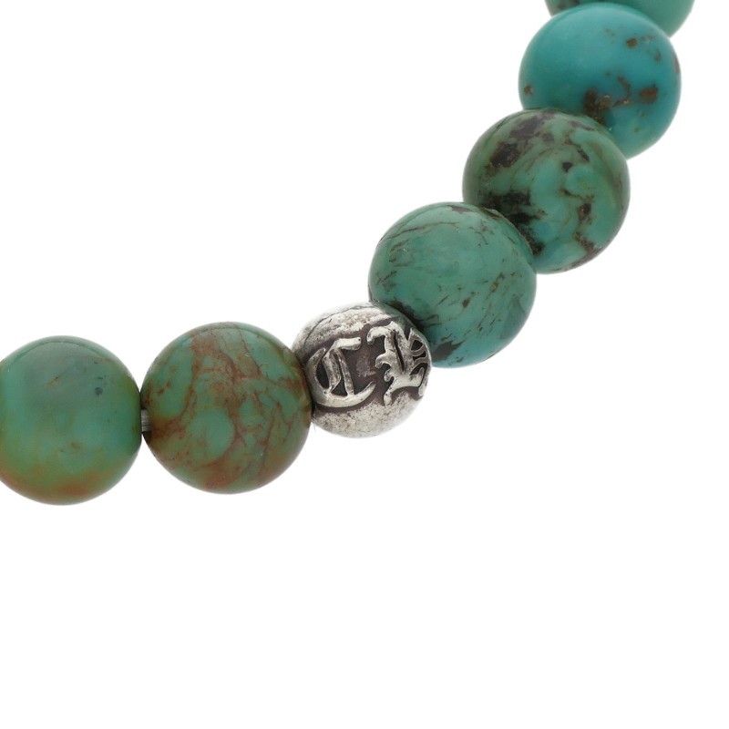 Chrome Hearts Bead 8 Bracelet 8 Turquoise — view 3