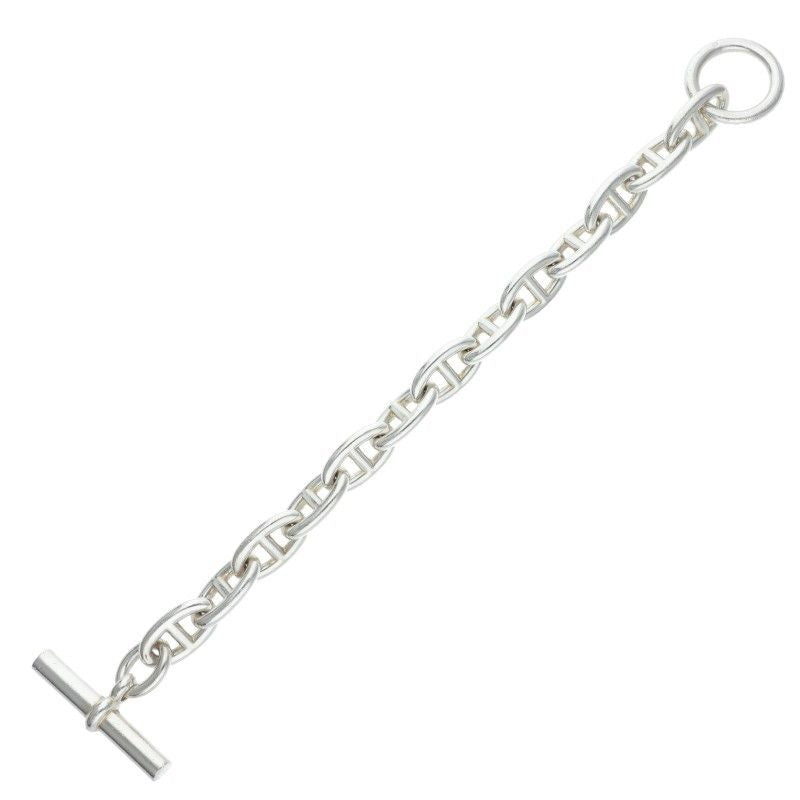 Hermes Chaine D'ancre GM Silver Bracelet — view 2