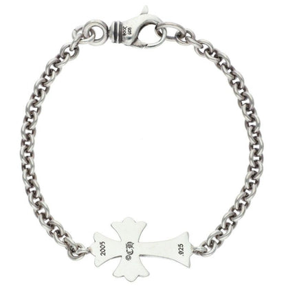Chrome Hearts Tny CH Tiny CH Cross Chain Silver Bracelet — view 2