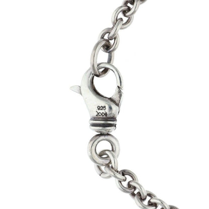 Chrome Hearts Tny CH Tiny CH Cross Chain Silver Bracelet — view 4