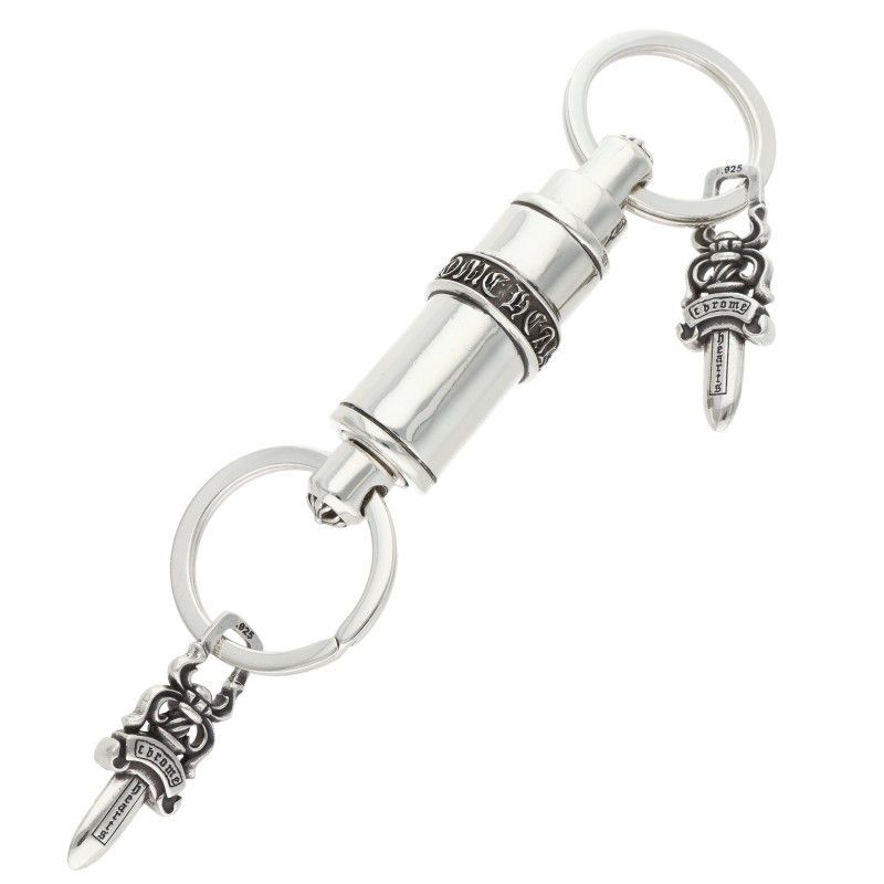 Chrome Hearts Keyring Valet Barrett Silver Key Ring Key Holder