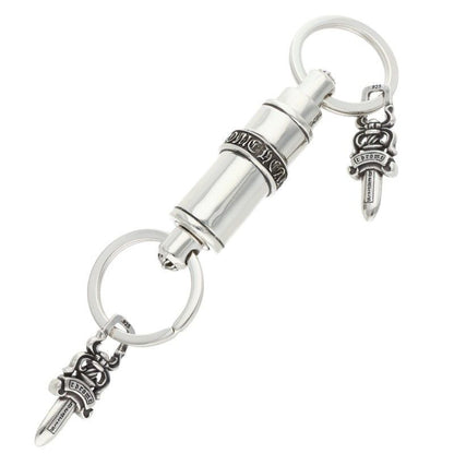 Chrome Hearts Keyring Valet Barrett Silver Key Ring Key Holder