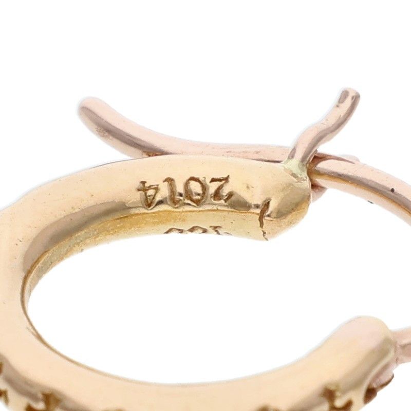 Chrome Hearts 22k ER Tfl Gold Earrings — view 4