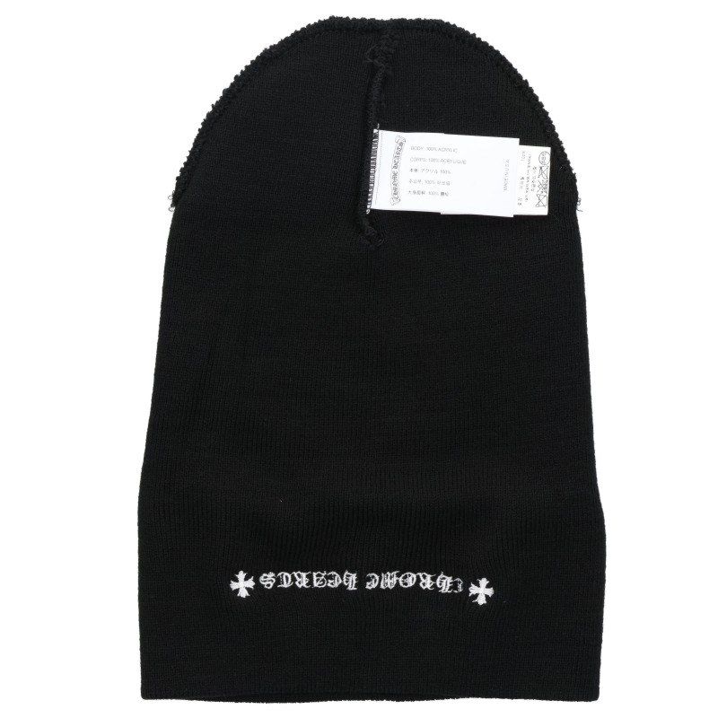 Chrome Hearts Acrylic Watch Cap CH Logo Embroidery Beanie Hat — view 3
