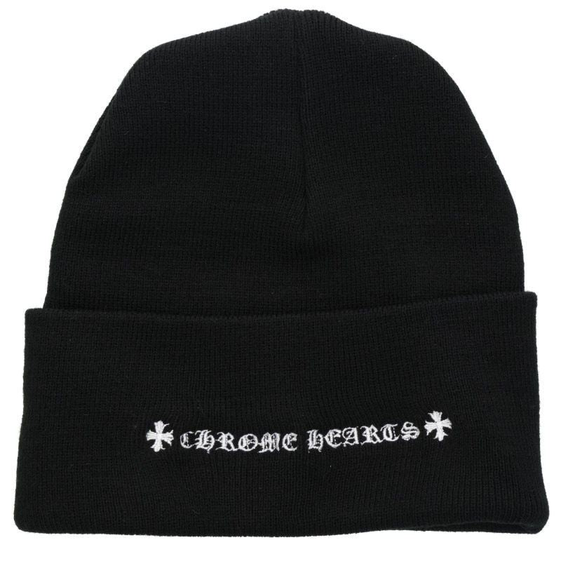 Chrome Hearts Acrylic Watch Cap CH Logo Embroidery Beanie Hat — view 2