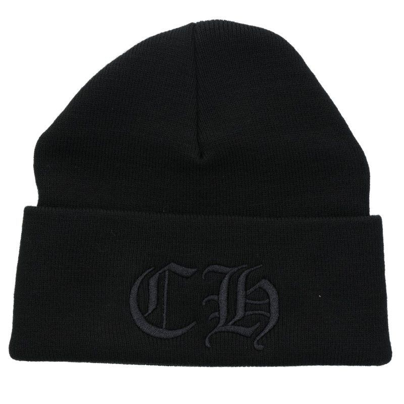 Chrome Hearts Acrylic Watch Cap CH Logo Embroidery Beanie Hat