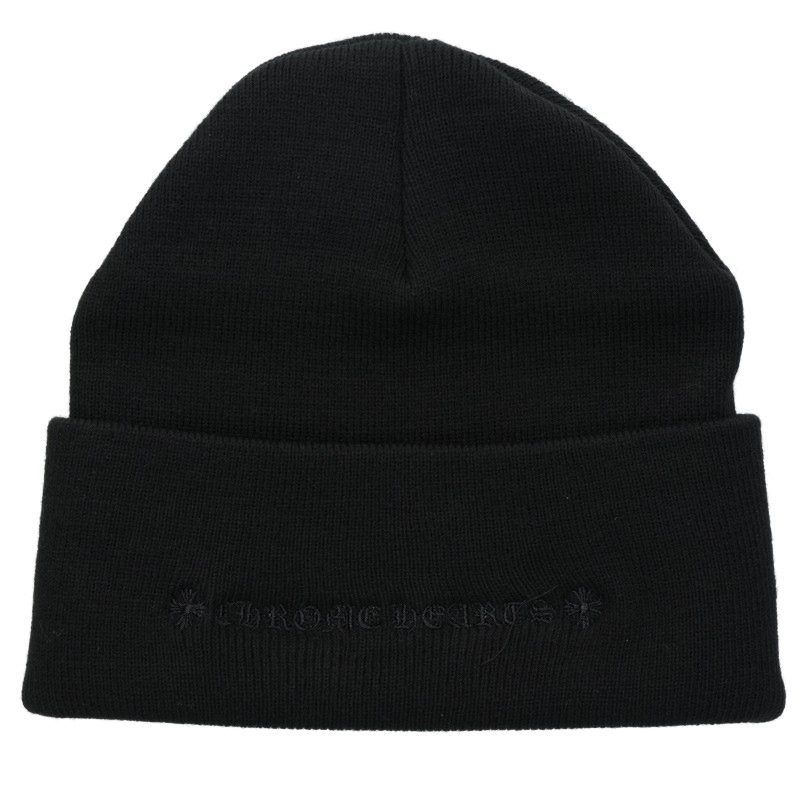 Chrome Hearts Acrylic Watch Cap CH Logo Embroidery Beanie Hat — view 2