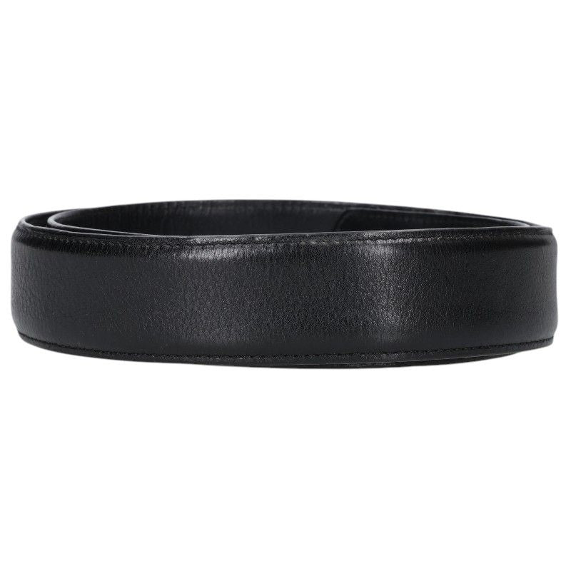 Chrome Hearts 1.5 Strap Scroll Label Rivets Leather Belt — view 2