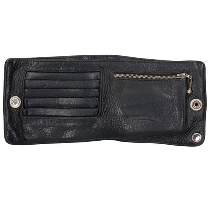 Chrome Hearts Cross Button Leather Wallet — view 3