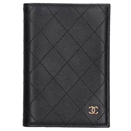 Chanel CC Logo Leather Pass Case Messenger