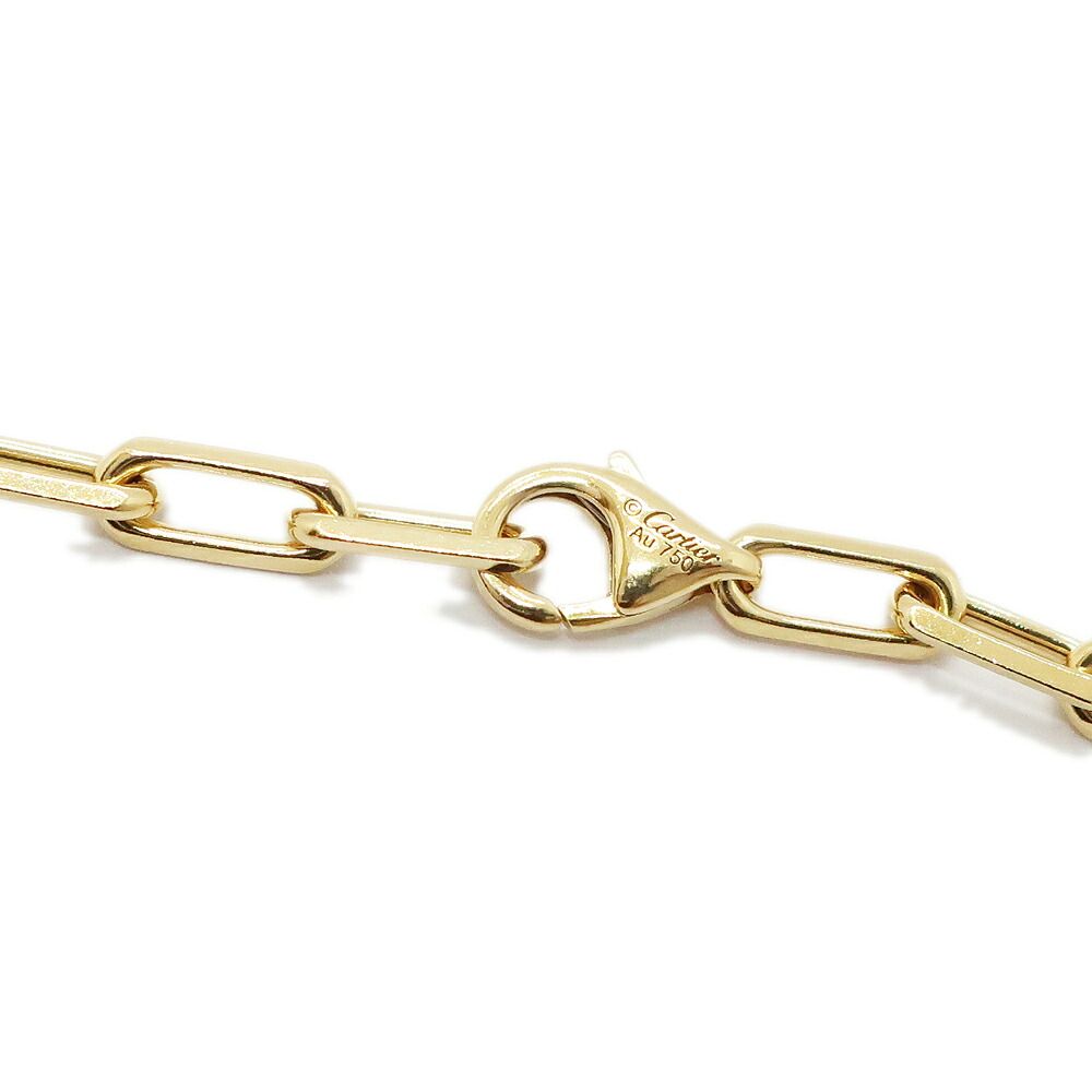 Cartier Santos de Cartier Small Necklace 750 Yellow Gold Chain SM — view 4