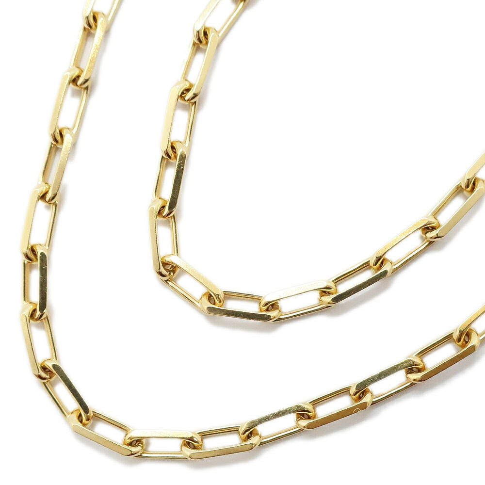 Cartier Santos de Cartier Small Necklace 750 Yellow Gold Chain SM — view 8