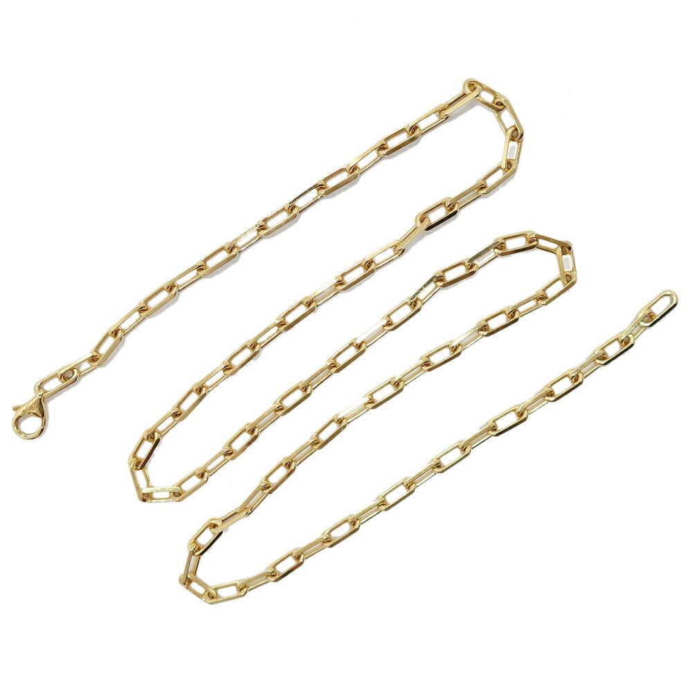 Cartier Santos de Cartier Small Necklace 750 Yellow Gold Chain SM — view 7