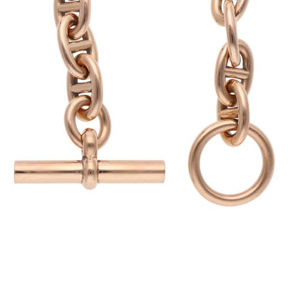 Hermes Chaine D'ancre PM Pink Gold Bracelet — view 4