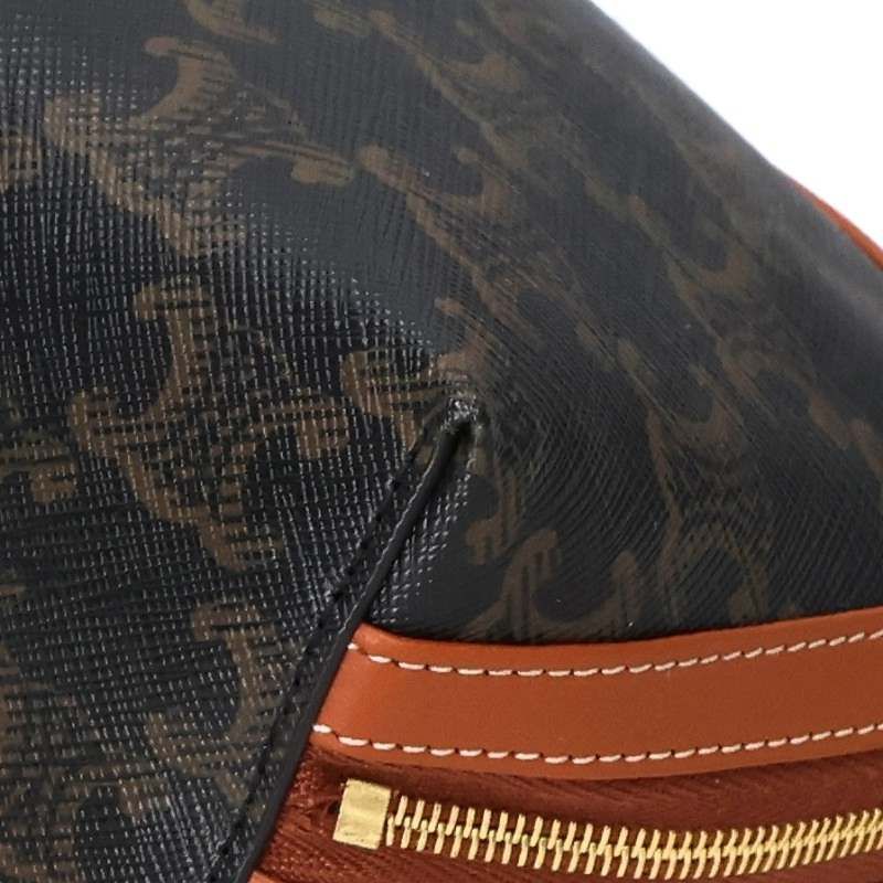 Celine Triomphe Canvas Chain Clutch — view 4