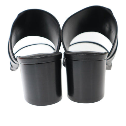 Hermes Ninon 50 Sandals Kelly Buckle Black — view 3