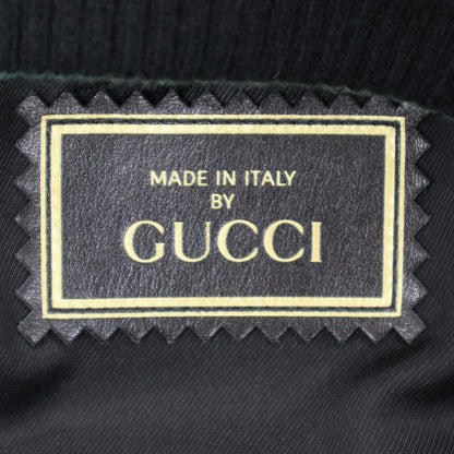 Gucci GG Leather Jacket Black 36 — view 3