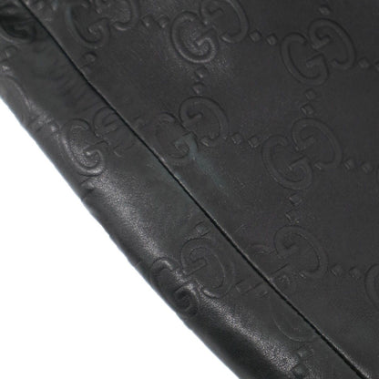 Gucci GG Leather Jacket Black 36 — view 7