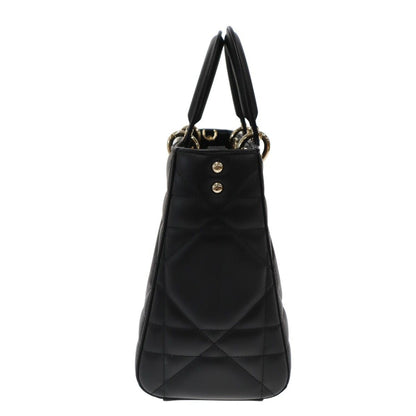 Dior Lady D-sire Cannage Medium 2-Way Shoulder Bag Black — view 3