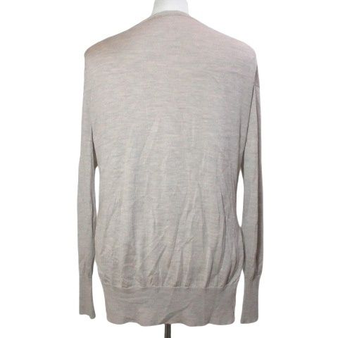 Celine Phoebe Philo Era Cardigan Wool Silk Knit Long Sleeve Logo Embroidery — view 2
