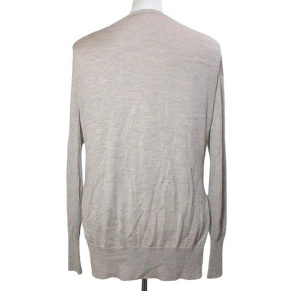 Celine Phoebe Philo Era Cardigan Wool Silk Knit Long Sleeve Logo Embroidery — view 2