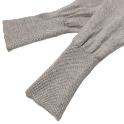 Celine Phoebe Philo Era Cardigan Wool Silk Knit Long Sleeve Logo Embroidery — view 6