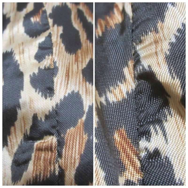 Dolce & Gabbana Archive Denim Jacket Leopard Lining Distressed Linen JP L 44 — view 8