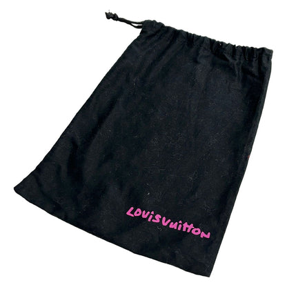 Louis Vuitton Shawl Etole Leopard Pink Navy Print Scarf — view 5