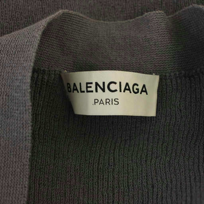Balenciaga Cardigan Long Sleeve V-neck Rib Gray 34 — view 4