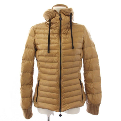 Moncler Lierre Down Jacket Volume Neck Short Brown 0