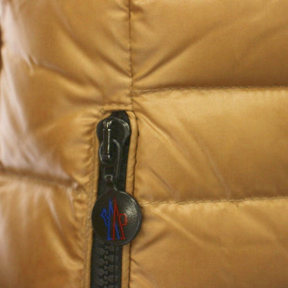 Moncler Lierre Down Jacket Volume Neck Short Brown 0 — view 6