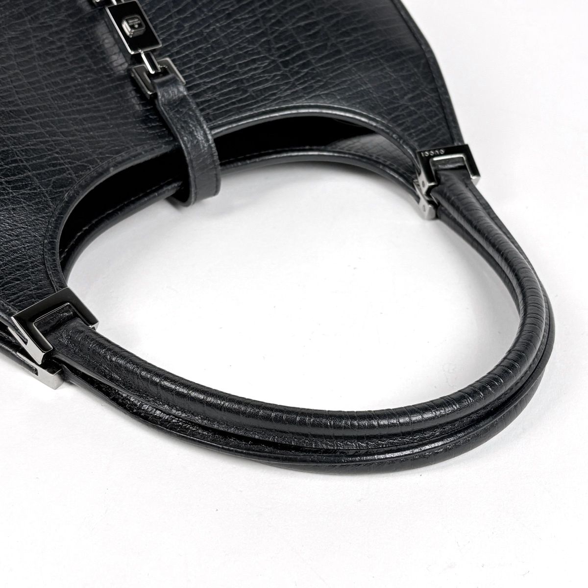 Gucci Handbag Jackie Line Leather Black — view 7