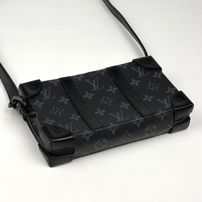 Louis Vuitton Soft Trunk Wallet Shoulder Bag Monogram Eclipse Noir — view 2