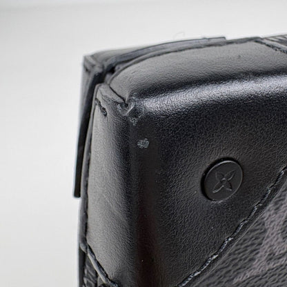 Louis Vuitton Soft Trunk Wallet Shoulder Bag Monogram Eclipse Noir — view 4