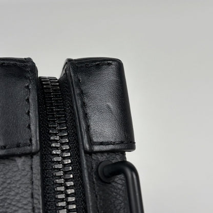 Louis Vuitton Soft Trunk Wallet Shoulder Bag Monogram Eclipse Noir — view 5