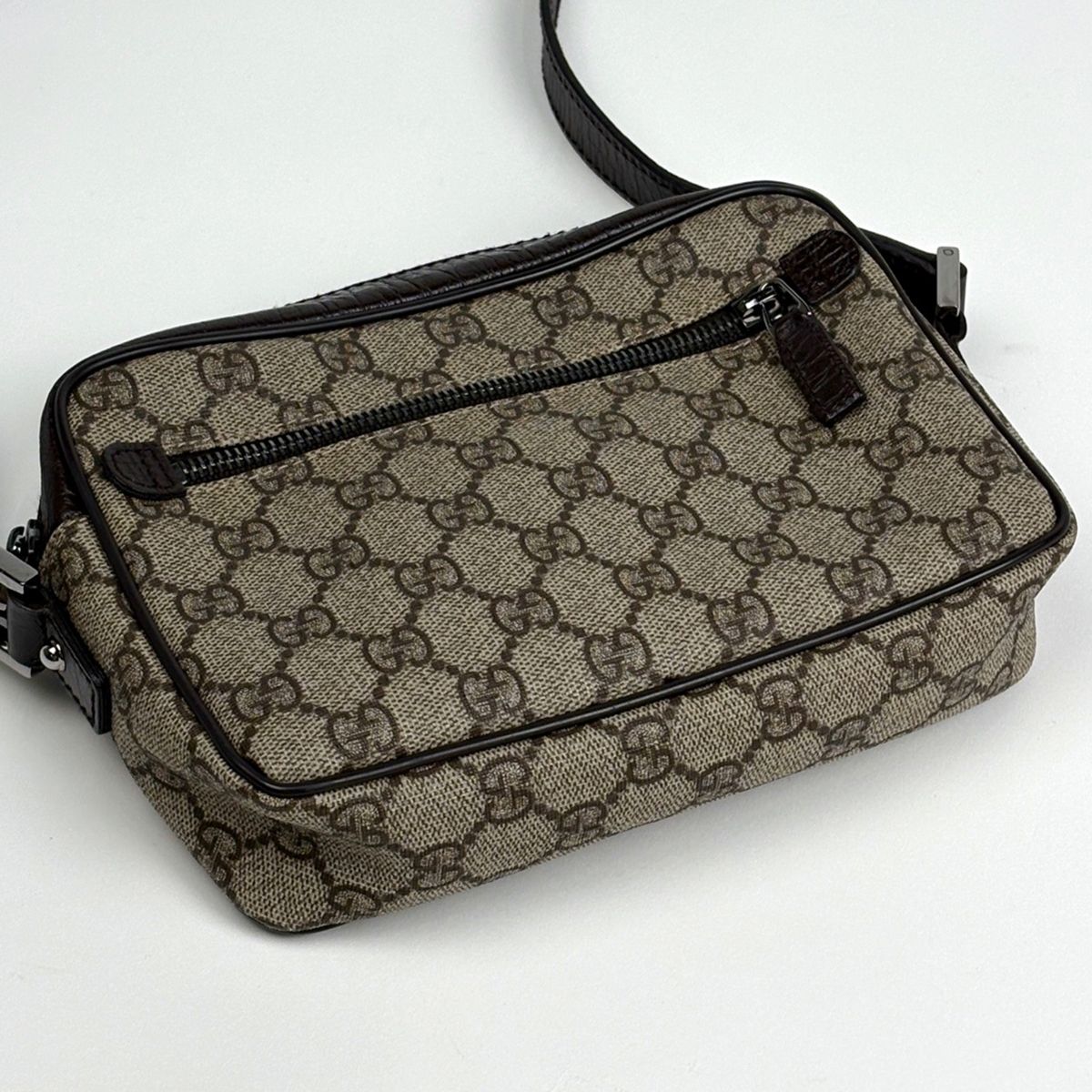 Gucci Shoulder Bag GG Pattern Sherry Line Brown — view 2