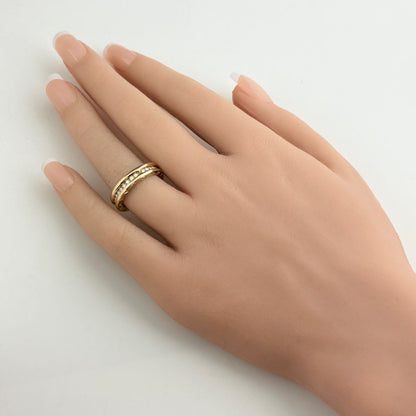 Bvlgari B.zero1 Yellow Gold Ring 750 Diamond — view 4