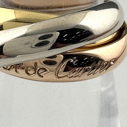 Cartier Trinity Yellow Gold Ring Three Color — view 5