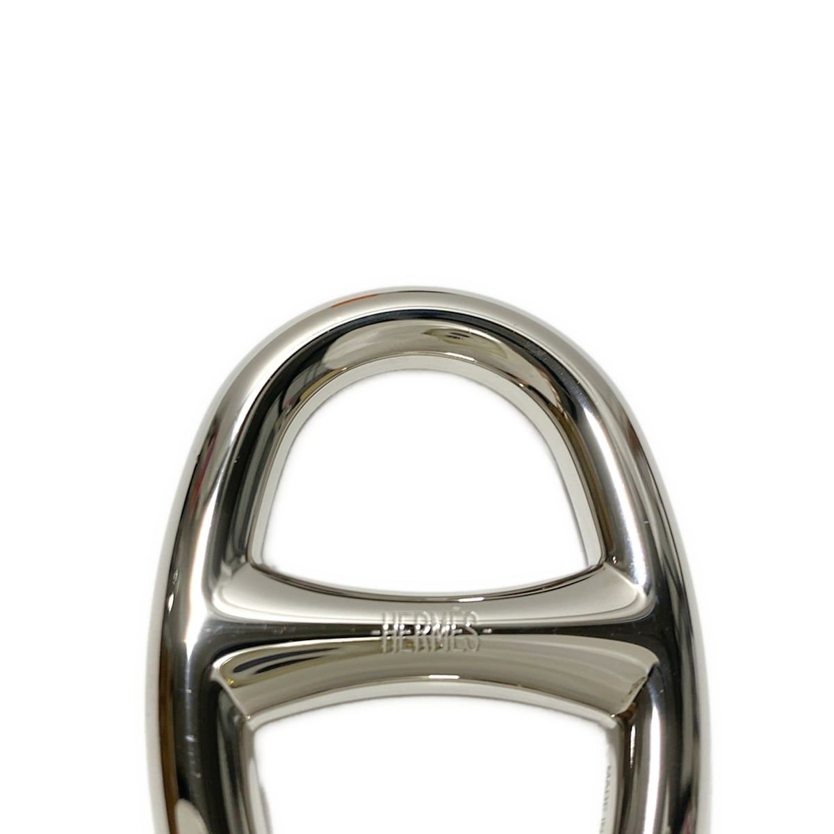 Hermes Scarf Ring Chaine D'ancre Silver — view 3