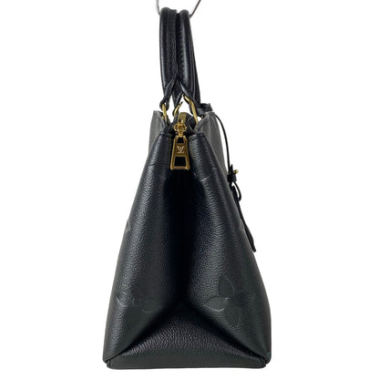 Louis Vuitton Handbag Monogram Empreinte Petit Palais PM Noir Leather Cowhide — view 2
