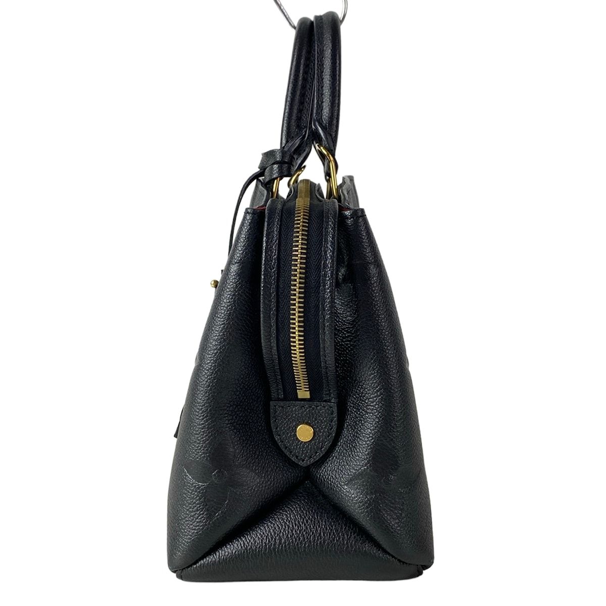 Louis Vuitton Handbag Monogram Empreinte Petit Palais PM Noir Leather Cowhide — view 4