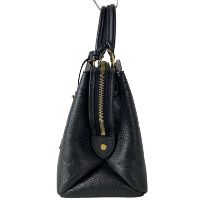Louis Vuitton Handbag Monogram Empreinte Petit Palais PM Noir Leather Cowhide — view 4