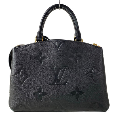 Louis Vuitton Handbag Monogram Empreinte Petit Palais PM Noir Leather Cowhide — view 3