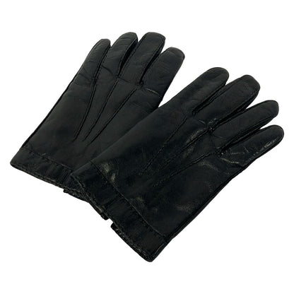 Loewe Gloves Black Leather